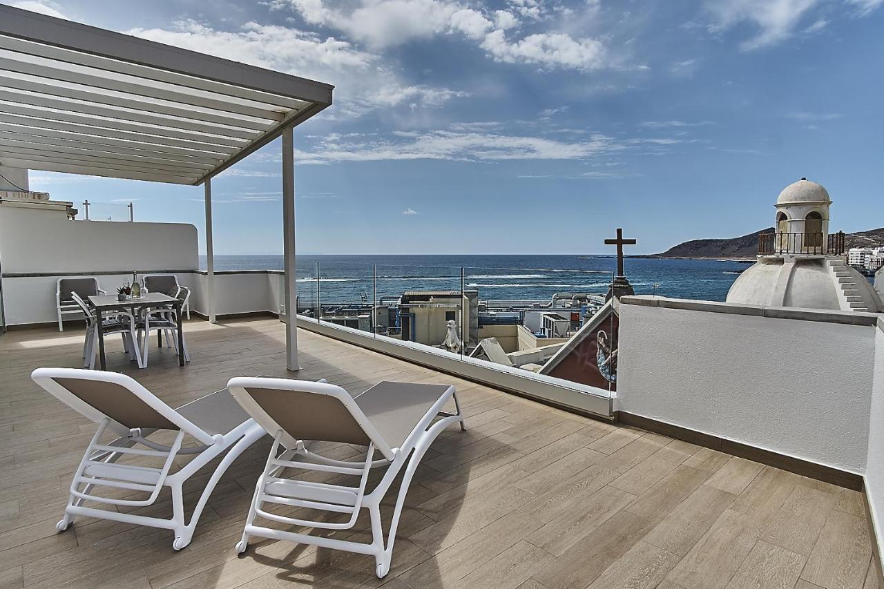Malibu Canteras Atico 23 Vista Mar - Seaview Penthouse (Adults Only) Лас Палмас де Гран Канария Екстериор снимка