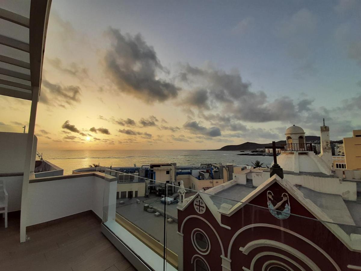Malibu Canteras Atico 23 Vista Mar - Seaview Penthouse (Adults Only) Лас Палмас де Гран Канария Екстериор снимка