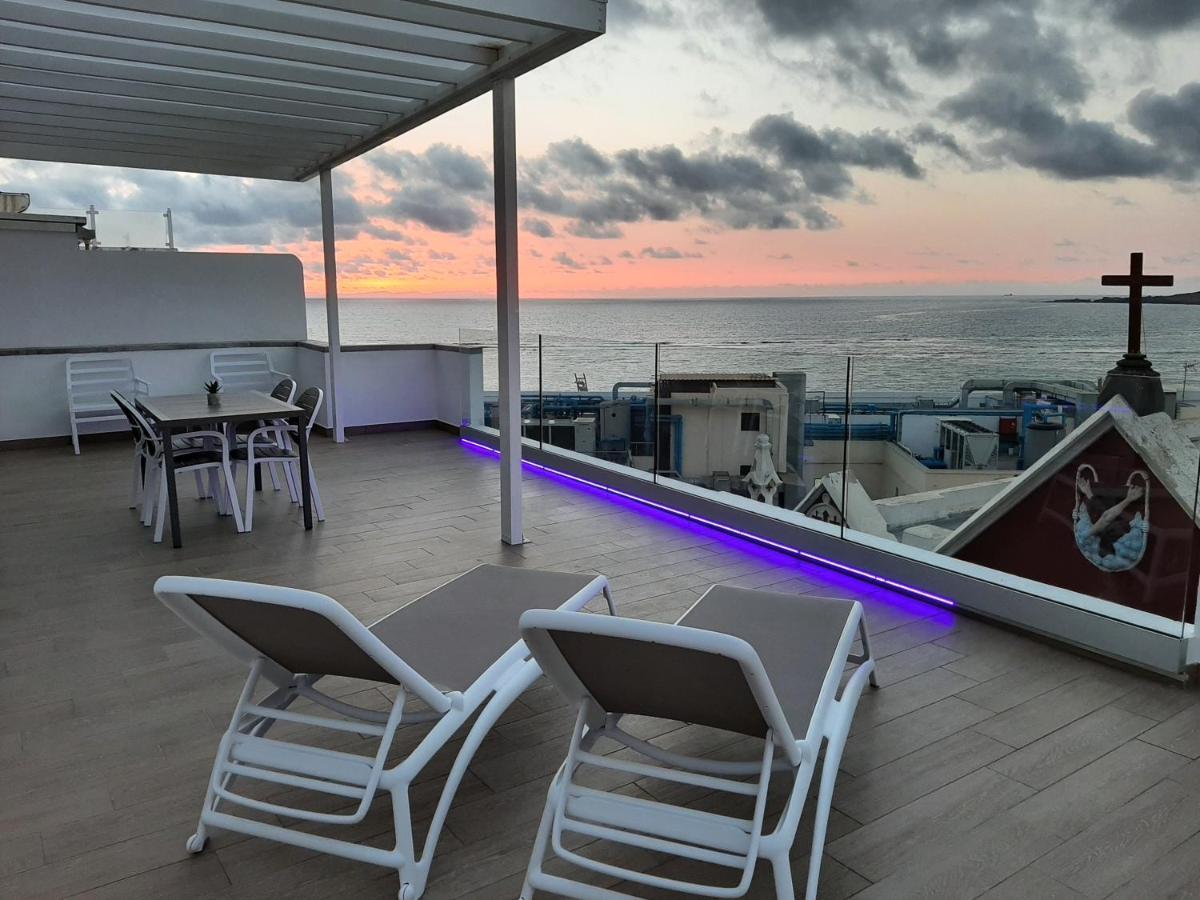 Malibu Canteras Atico 23 Vista Mar - Seaview Penthouse (Adults Only) Лас Палмас де Гран Канария Екстериор снимка